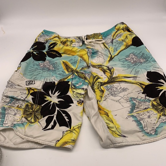 Billabong Hawaii themed men’s swim suit